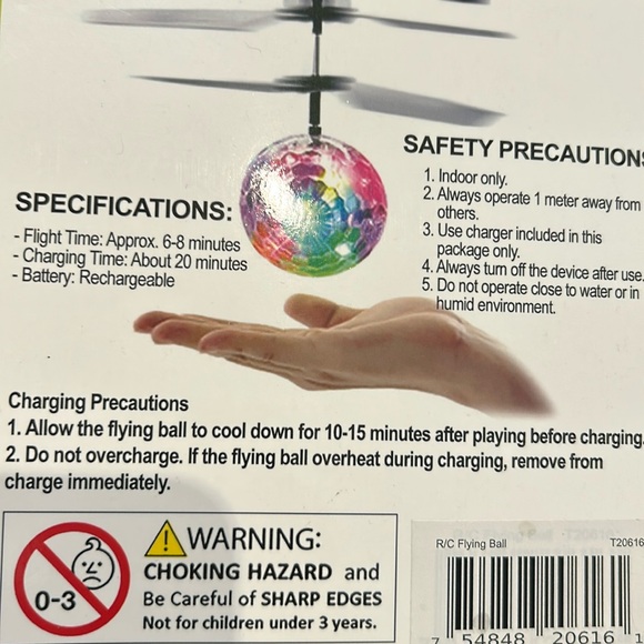 LED Flying Ball Toy - Picture 2 of 2